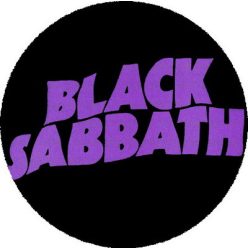 BLACK SABBATH: Master Logo (nagy jelvény, 3,7 cm) 