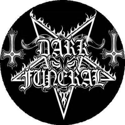 DARK FUNERAL: Logo (nagy jelvény, 3,7 cm) 
