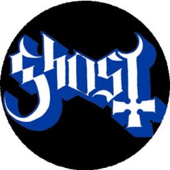 GHOST: Logo (big badge, 3.7 cm) 