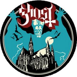 GHOST: Opus Eponymous (big badge, 3.7 cm) 