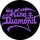 KING DIAMOND: Logo (big badge, 3.7 cm) 