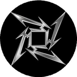 METALLICA: Ninja Logo (nagy jelvény, 3,7 cm) 