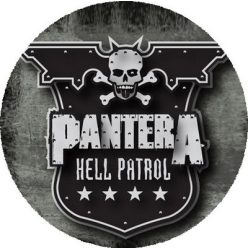 PANTERA: Hell Patrol (nagy jelvény, 3,7 cm) 