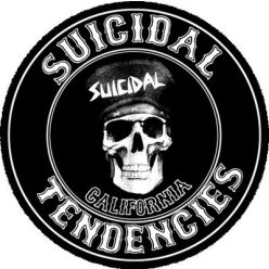 SUICIDAL TENDENCIES: California (nagy jelvény, 3,7 cm) 