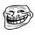 TROLLFACE (big badge, 3.7 cm) 
