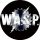 WASP: Logo (big badge, 3.7 cm) 