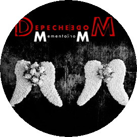 DEPECHE MODE: Memento Mori (jelvény, 2,5 cm) 