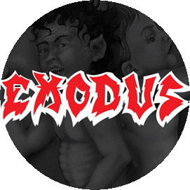 EXODUS: Logo (jelvény, 2,5 cm) 