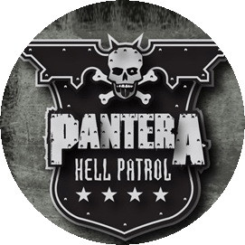 PANTERA: Hell Patrol (jelvény, 2,5 cm) 