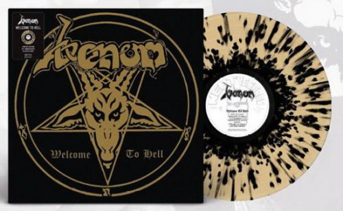 VENOM: Welcome To Hell (LP, gold/black splatter)