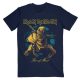 IRON MAIDEN: Piece Of Mind Gold (navy) (póló)