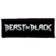 BEAST IN BLACK: Logo (125x40) (felvarró) 