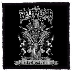BELPHEGOR: Blackest Sabbath (9,5 cm x 9,5 cm) (patch) 