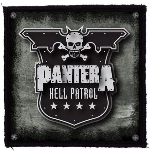 PANTERA: Hell Patrol (95x95) (felvarró) 