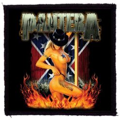 PANTERA: Pole Dancer (9,5 cm x 9,5 cm) (felvarró) 
