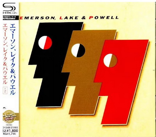 EMERSON, LAKE & POWELL: E.L.P. (CD, japán)