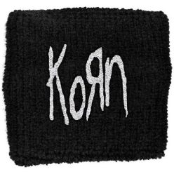 Korn - Logo (embroidered wristband) 