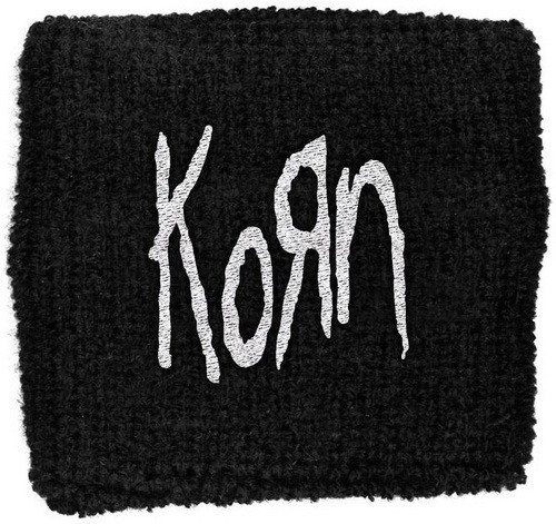 Korn - Logo (frottír csuklószorító) 