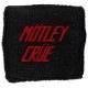 Mötley Crüe - Logo (frottír csuklószorító) 