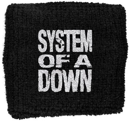 System Of A Down - Logo (frottír csuklószorító) 