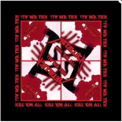 METALLICA: Kill 'em All (fejkendő, 55 x 55 cm)