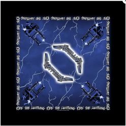 METALLICA: Ride The Lightning (fejkendő, 55 x 55 cm)