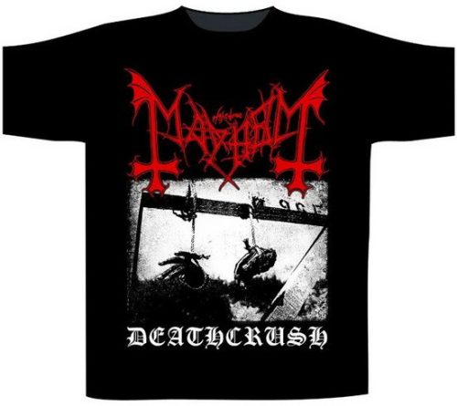 MAYHEM: Deathcrush (black) (póló)