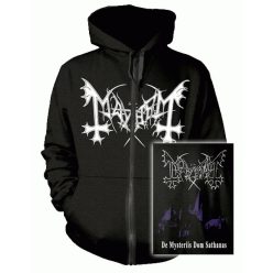 MAYHEM: De Mysteriis (kapucnis pulóver, cipzáros)