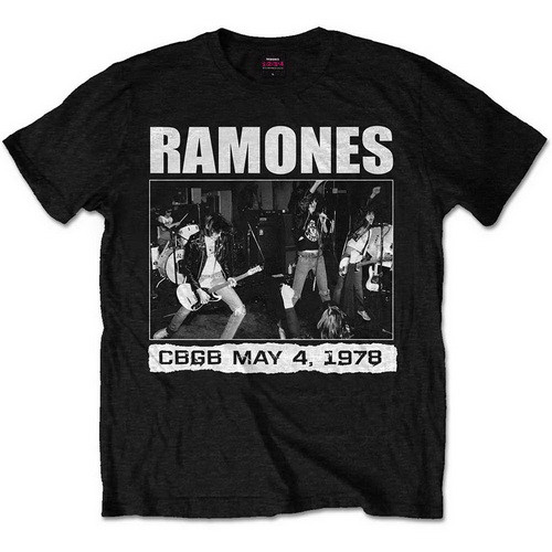RAMONES: CBGB 1978 (póló)