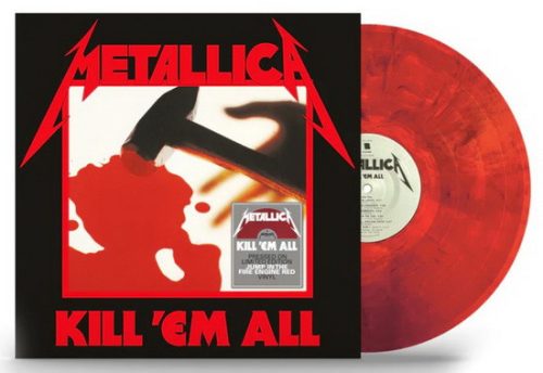 METALLICA: Kill 'em All (LP, JITF engine red)