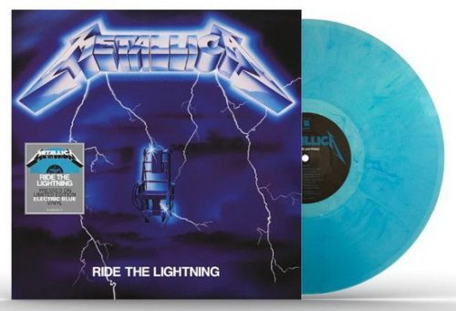 METALLICA: Ride The Lightning (LP, electric blue)