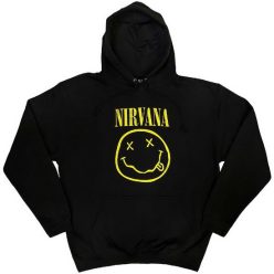 NIRVANA: Smiley (kapucnis pulóver, bebújós) 