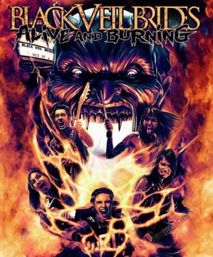 BLACK VEIL BRIDES: Alive And Burning (Blu-ray)