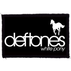 DEFTONES: White Pony (9,5 cm x 6 cm) (felvarró) 