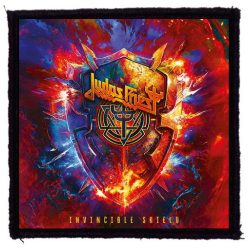   JUDAS PRIEST: Invincible Shield (9,5 cm x 9,5 cm) (felvarró) 