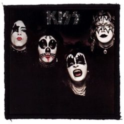 KISS: KISS 1st Album (9,5 cm x 9,5 cm) (felvarró) 
