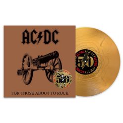   AC/DC: For Those About To Rock - AC/DC 50 (LP, gold metallic, 180 gr)