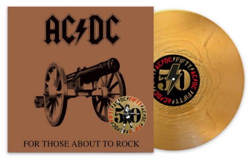AC/DC: For Those About To Rock - AC/DC 50 (LP, gold metallic, 180 gr)