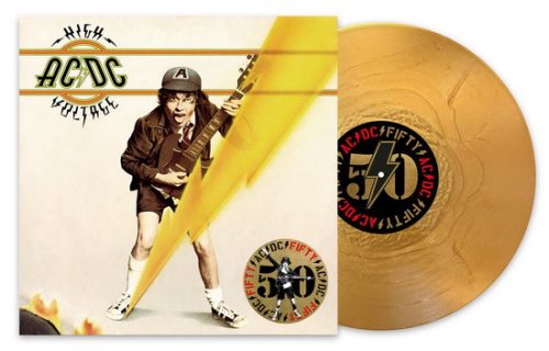 AC/DC: High Voltage - AC/DC 50 (LP, gold metallic, 180 gr)