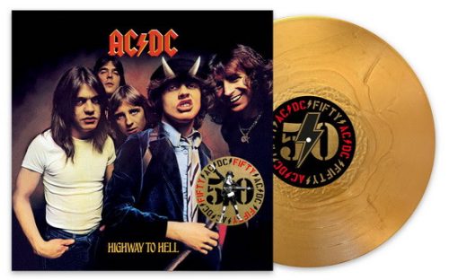 AC/DC: Highway To Hell - AC/DC 50 (LP, gold metallic, 180 gr)