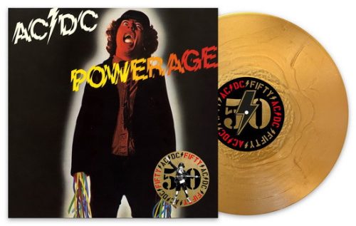 AC/DC: Powerage - AC/DC 50 (LP, gold metallic, 180 gr)