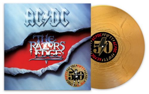 AC/DC: The Razors Edge - AC/DC 50 (LP, gold metallic, 180 gr)