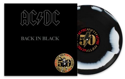 AC/DC: Back In Black - AC/DC 50 (LP, black & white, 150 gr)