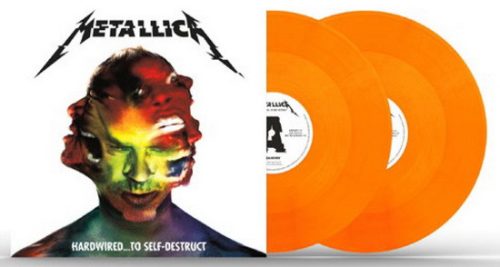 METALLICA: Hardwired To Self-Destrict (2LP, flame orange)