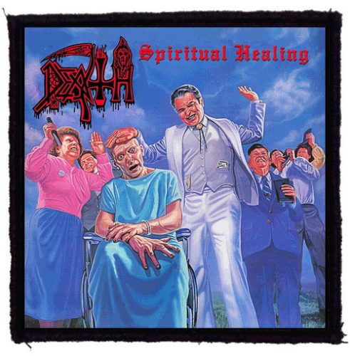 DEATH: Spiritual Healing (95x95) (felvarró)