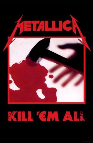METALLICA: Kill 'em All (zászló, 65x106 cm)