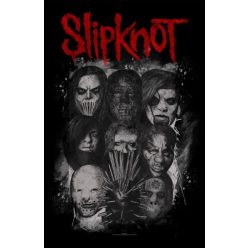 SLIPKNOT: Masks (zászló, 65x106 cm)