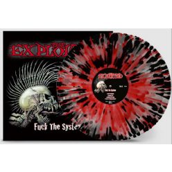 EXPLOITED: Fuck The System (2LP, red/black splatter)