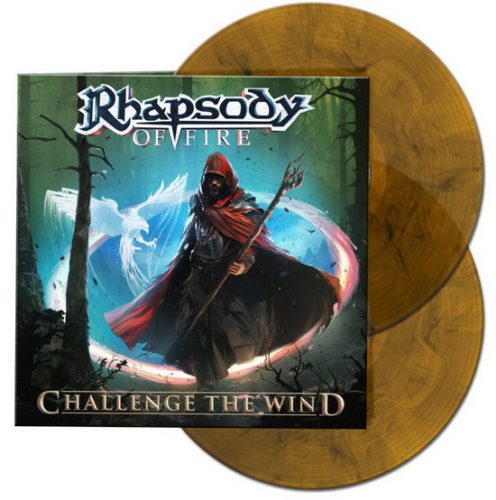RHAPSODY OF FIRE: Challenge The Wind (2LP, orange/black marbled)