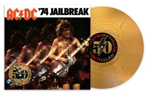 AC/DC: Jailbreak '74 - AC/DC 50 (LP, gold metallic)